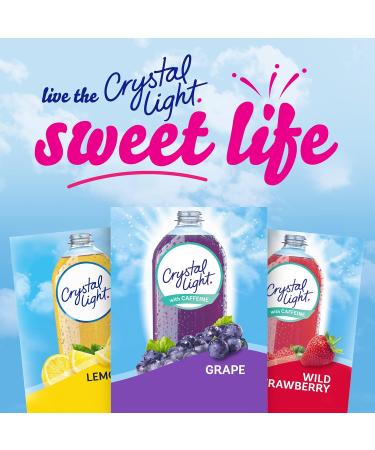 Crystal Light Sugar-Free Energy Grape On-The-Go Powdered Drink Mix 120 Count - Pack of 4 - Buy Online on SooperMarket.com