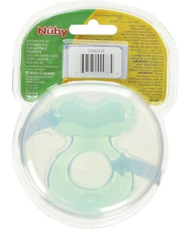 Nuby Soft Silicone Fish Teether Green - Buy Online on SooperMarket.com