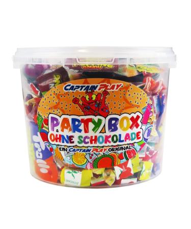 Buy 1kg Sweets Mix Party Box - Chocolate-Free Candy Pack for Children's Birthdays (Serves 6) - Buy Online on SooperMarket.com