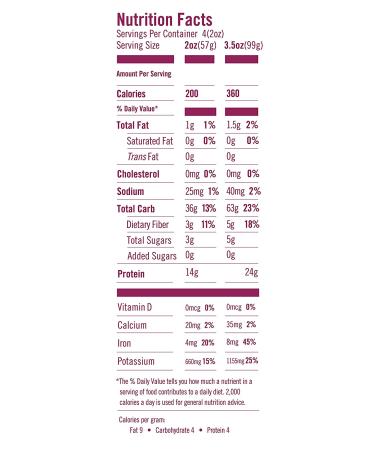 Cybele's Superfood Purple Rotini Pasta | Gluten-Free, Grain-Free, Dairy-Free, Nut-Free, Soy-Free, Non-GMO, Vegan | 8oz Box (Pack of 6) - Buy Online on SooperMarket.com