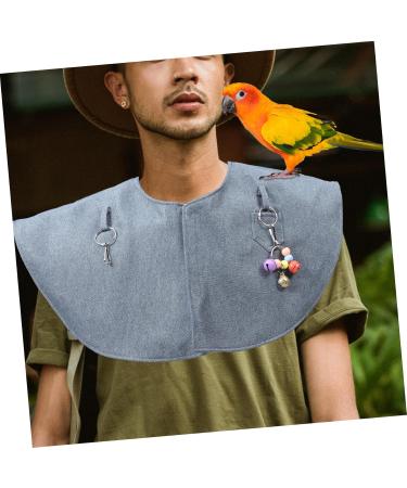 Happyyami Parrot Training Shoulder Pad Parrot Clothing Protector Bird Rack Anti-Scratch 55.50X37.00X1.00CM As Shown - Buy Online on SooperMarket.com