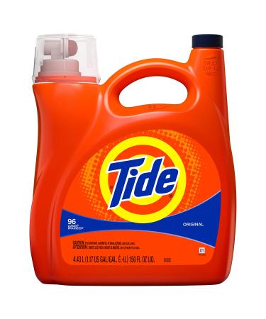 Tide Liquid Laundry Detergent Original 96 loads 150 Fl Oz