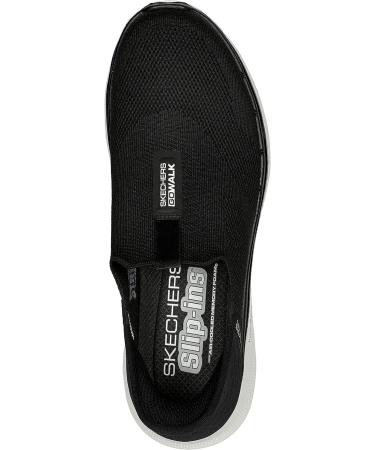 Skechers Men's Gowalk 6 Slip-ons | Athletic Walking Shoes with Memory Foam - Size 10 Black/White - Buy Online on SooperMarket.com