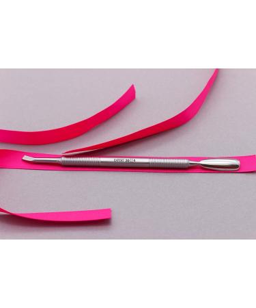 Staleks Pro Expert 30 Type 4.3 Cuticle Pusher with rounded and bent blade side - Left-Handed User Friendly - Model PE-30/4.3 - Buy Online on SooperMarket.com
