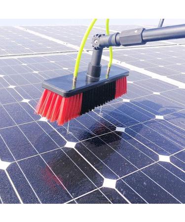 4-12M Water Fed Pole Kit Photovoltaic Panel Cleaning Equipment Carbon Alloy Material Water Fed Telescopic Brush for Window Cleaning Trucks Cleaning System & Washing Tool 55cm Brush Head 5M/17FT - Buy Online on SooperMarket.com