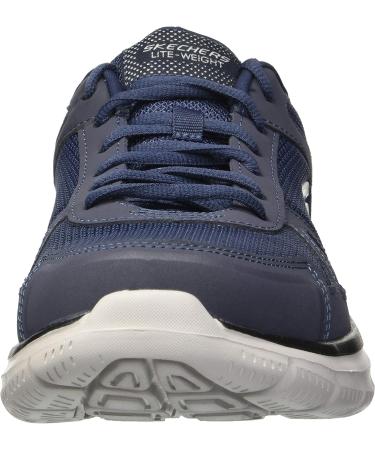 Skechers Men's Track Scloric Oxford Navy 12 2E US - Comfortable and Stylish Shoes for Men - Buy Online on SooperMarket.com