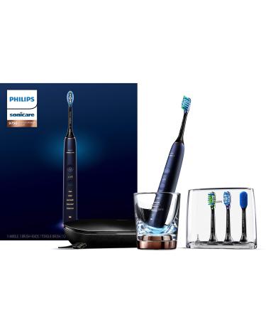 Philips Sonicare DiamondClean Smart 9750 Rechargeable Electric Power Toothbrush, Lunar Blue, HX9954/56