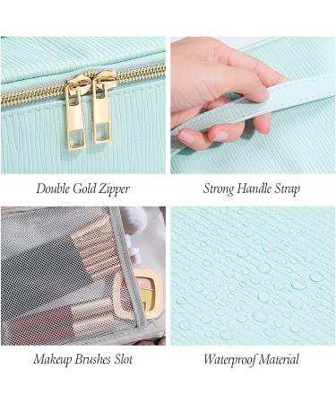 MAGEFY 3 Pcs Portable Waterproof Travel Makeup Bag Set - Green - Buy Online on SooperMarket.com