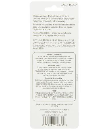 Claw Tip Tweezers - Precision Stainless Steel Tweezers for Fine Hair Removal - Buy Online on SooperMarket.com