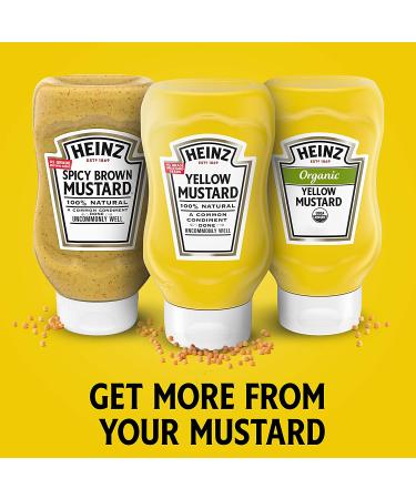 Heinz Yellow Mustard - 8 oz Bottle - Buy Online on SooperMarket.com