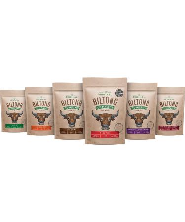 The Original Biltong Company Original Dro wors- Traditional South African Meat Snack, High in Protein - 250g Pack - Buy Online on SooperMarket.com