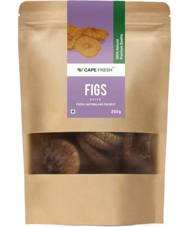 Cape Fresh Dried Figs 250g | Anjeer | Whole | Natural | Pure | Raw | Premium Quality - Buy Online on SooperMarket.com