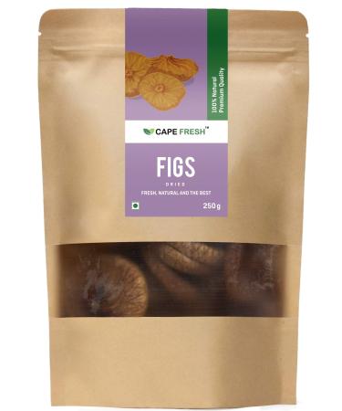 Cape Fresh Dried Figs 250g | Anjeer | Whole | Natural | Pure | Raw | Premium Quality