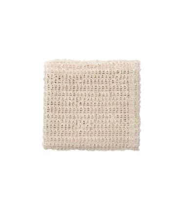 Shea Radiance Sisal Exfoliating Washcloth - Eco-Friendly Body Scrubber - Buy Online on SooperMarket.com
