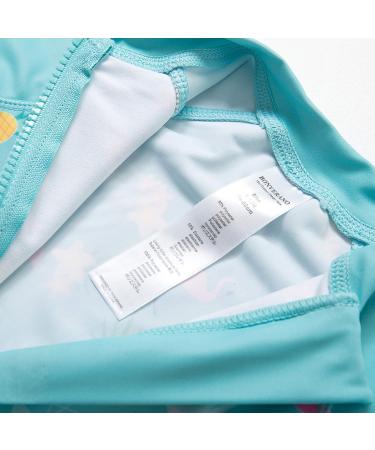 Bonverano Baby Girls Swimsuit UPF 50+ Long-Sleeve Pineapple One Piece - 3-6 Months - Buy Online on SooperMarket.com
