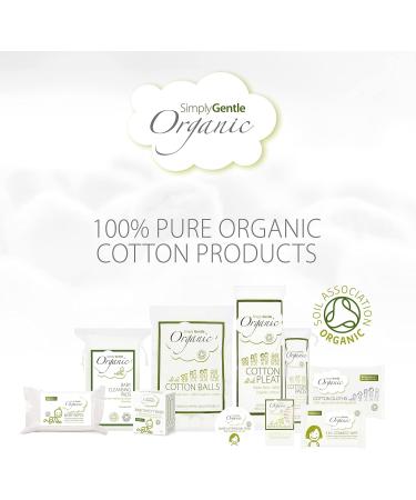 Simply Gentle Organic Cotton - Pack of 100 Balls - Buy Online on SooperMarket.com