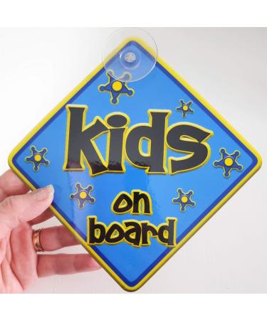 FUNKY KIDS Baby on Board Car Window Sign
