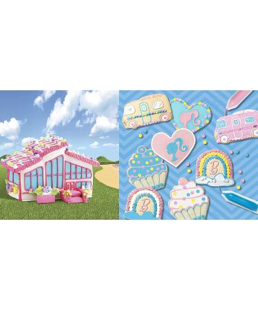 Barbie Vanilla Cookie Dreamhouse Kit - Create-A-Treat Gingerbread House Cookie & Decorating Set - 39.71 oz - Buy Online on SooperMarket.com