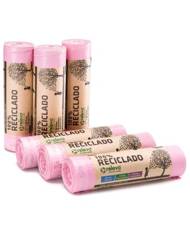 Relevo 90 pieces garbage bags 30L - Perfumed 100% recycled garbage bags G - 30 L