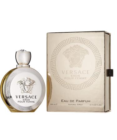 VERSACE Eros Eau De Parfum Spray for Women 3.4 Fl Oz - Jasmine, Labdanum, Peony & More - Buy Online on SooperMarket.com