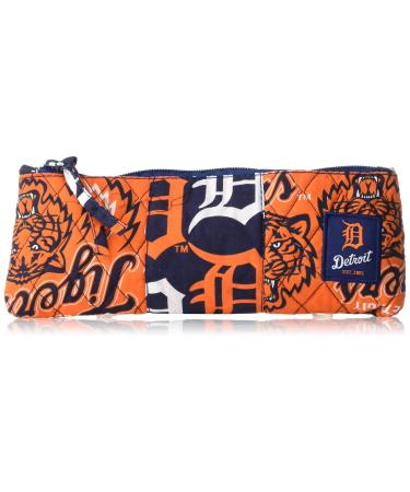 FOCO MLB Unisex 2011 Fabric Pencil Case-2Nd Line Detroit Tigers One Size Team Color
