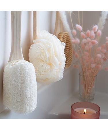 EcoTools 2-in-1 Bath Brush Shower Loofah with Handle Deep Cleansing and Exfoliating for Men and Women Vegan, Cruelty-Free 1 Count - Buy Online on SooperMarket.com