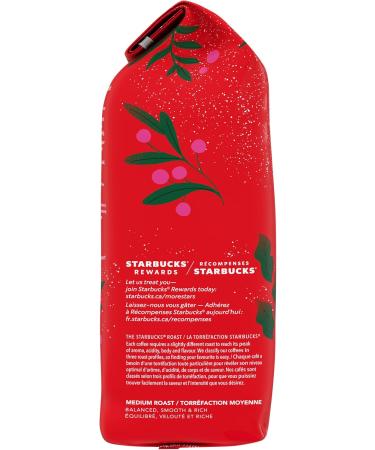 Starbucks Holiday Blend 2019 Medium Roast Ground Coffee 283g Bag 6 Count 6 count (Pack of 1) - Buy Online on SooperMarket.com