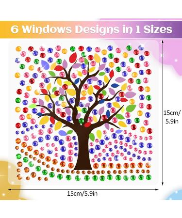 RTHPY Window Suncatcher Diamond Painting Kit for Kids 6-12 | Nature Theme | Gem Art Craft Set for Girls Ages 7-11 | Birthday Gift Idea for Teens - Buy Online on SooperMarket.com