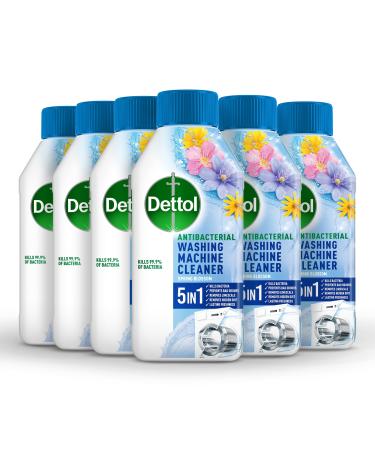 Dettol Antibacterial Washing Machine Cleaner Gel Blooming Beautiful Pack of 6 x 250 ml