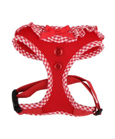 PUPPIA Authentic Vivien Pet Harness Small Red