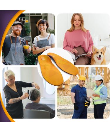 DynWalker Memory Foam Insoles for Plantar Fasciitis & Foot Pain Relief - XXS (Women 4.5-5) - Buy Online on SooperMarket.com