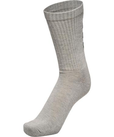 Buy Hummel 3-Pack Socks - Quick-Drying Multisport for Adults Size 42 - Grey Melange | International Shipping Available - Buy Online on SooperMarket.com