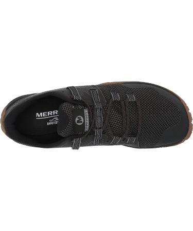 Merrell Men's Trail Glove 6 Sneaker 8.5 - Black/Gum | Lightweight Barefoot Running Shoes - Buy Online on SooperMarket.com
