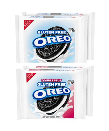 OREO Original & OREO Double Stuf Gluten Free Cookies Variety Pack, 4 Packs