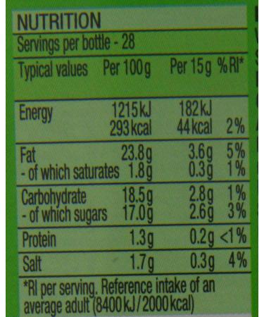 Heinz Salad Cream TD 425 g - Delicious Condiment for Salads | Buy Online - Buy Online on SooperMarket.com