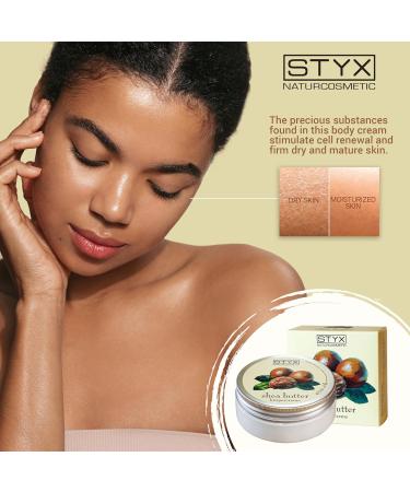 STYX Shea Butter Body Cream - Organic Hydrating Lotion for Dry Skin with Jojoba Olive & Macadamia Oil - Vegan & 100% CO2 Neutral - Made in Austria - Buy Online on SooperMarket.com
