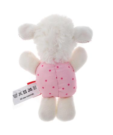 SIGIKID 41189 Rattle Sheep - Red Stars Baby Toy | Soft Pink & Safe for Newborns | Ideal for Boys & Girls - Buy Online on SooperMarket.com