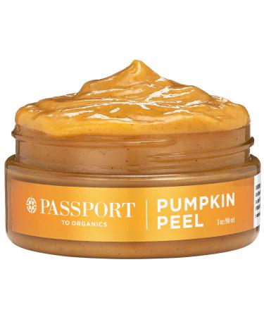 Pumpkin Peel Face Mask - Organic - Smells like fresh pumpkin - Peels Exfoliates Moisturizes