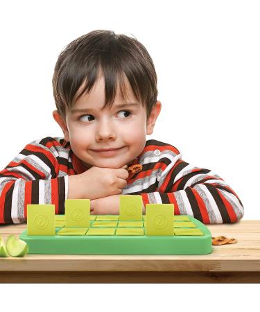 Genuine Fred MATCH UP Memory Snack Tray Green - 10 x 8.75 Inches | Travel-Friendly Design - Buy Online on SooperMarket.com