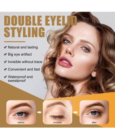 Invisible Waterproof Eyelid Tape for Droopy, Hooded, Single, and Uneven Mono Eyelids - Clear - Buy Online on SooperMarket.com