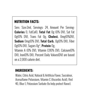 Hawaiian Punch Fruit Juicy Red Liquid Water Enhancer - New Better Taste! (4 Bottles, Makes 96 Flavored Water Drinks) - Sugar Free, Zero Calorie - Buy Online on SooperMarket.com