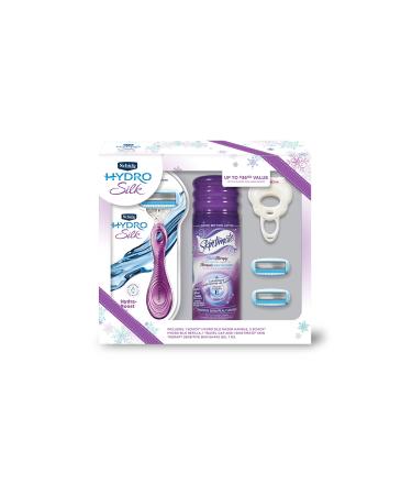 HOLIDAY GIFT SET - Schick Hydro Silk Set with Skintimate Shave Gel for Women
