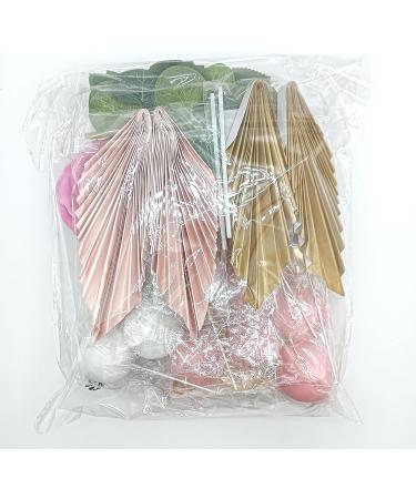 JEVENIS Pink Balls & Butterfly Cake Decorations | Baby Shower Boho & Rose Themes | International Shipping - Buy Online on SooperMarket.com
