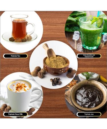ORGANIC ZING Triphala Powder (227 Gm) Pack of 3 227 g (Pack of 3) - Buy Online on SooperMarket.com