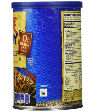 La Choy Rice Noodles 3oz Canister - Pack of 4 | Delicious Asian Cuisine Staple - Buy Online on SooperMarket.com