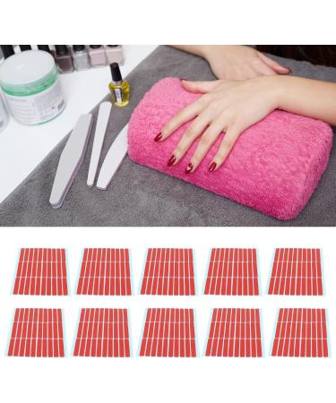 10 Sheet Nail Art Mounting Tape Salon Double Sided Adhesive Tape Accessory Nail Tip Fixation Tools Strong Viscosity Suitable for Nail Tip Color Display Nail Salon - Buy Online on SooperMarket.com