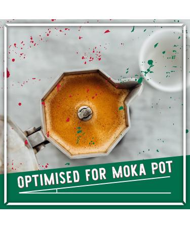Art Of Moka Strong Ground Coffee - Medium Roast for Italian Moka Pot - Caffe di Como 227g (Pack of 1) - Buy Online on SooperMarket.com