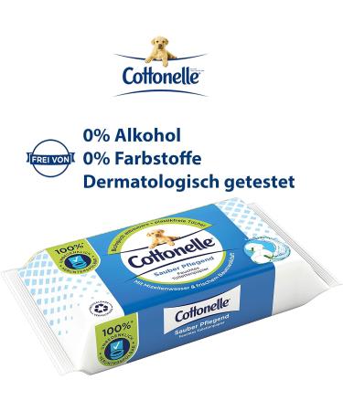 Buy Cottonelle Moist Toilet Paper - Biodegradable Wet Wipes with Cotton Fragrance | 12x42 Pack - Clean & Nourishing | International Shipping Available - Buy Online on SooperMarket.com