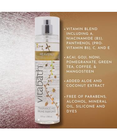 Vitabath Fragrance Mist Heavenly Coconut Creme 8 Fluid Ounce Heavenly Coconut Creme 8 Fl Oz (Pack of 1) - Buy Online on SooperMarket.com