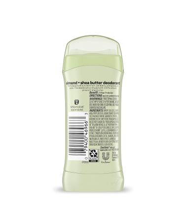 Suave Aluminum-Free Deodorant for Women | 24-Hour Odor Protection | Almond & Shea Butter | 2.6 oz - Buy Online on SooperMarket.com